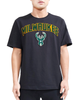 Pro Standard Black NBA Milwaukee Bucks Stacked Logo Pro Teaam T-Shirt