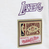 Men's Mitchell & Ness White NBA Los Angeles Lakers Doodle S/S T-Shirt