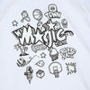 Men's Mitchell & Ness White NBA Orlando Magic Doodle S/S T-Shirt