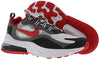 Big Kid's Nike Air Max 270 React Black/University Red-Iron Grey (BQ0103 013)