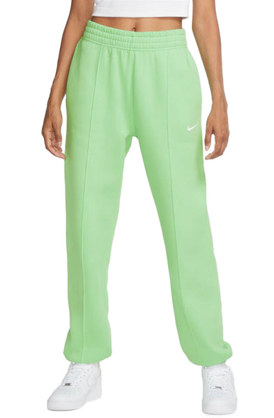Women's Nike Cucumber Calm/White Essential Fleece Pants