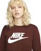 Women's Nike Sportswear Bronze Eclipse/White Long Sleeve T-Shirt