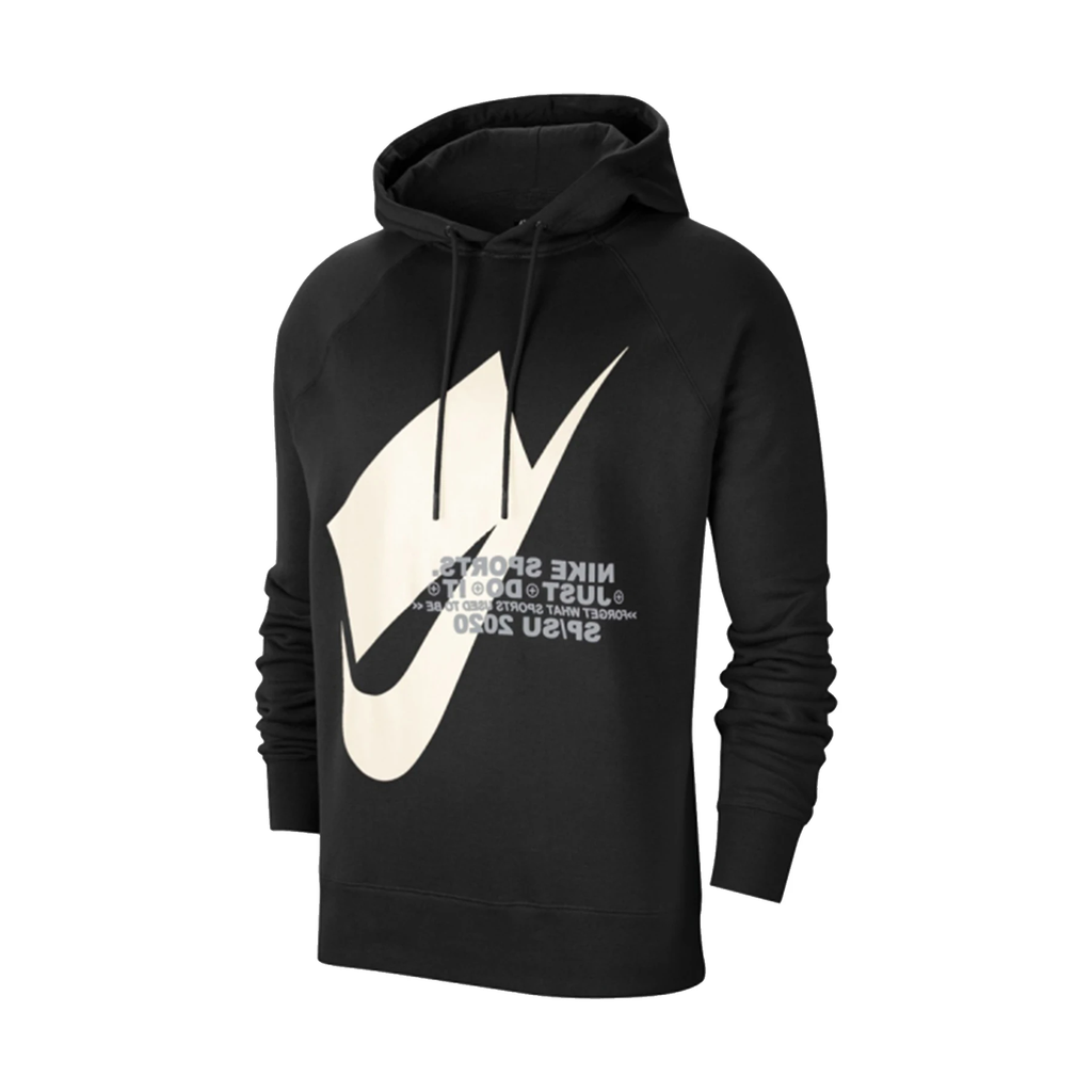 Nike Sportswear Black/White Pullover Hoodie