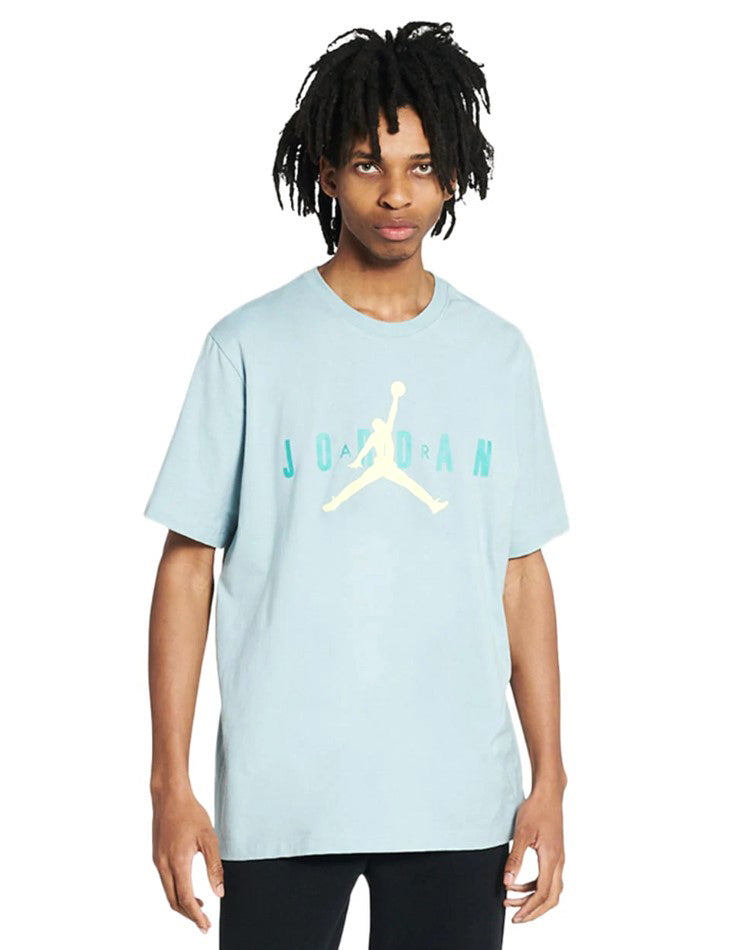 Men's Jordan Ocean Cube/Washed Teal Air Wordmark T-Shirt