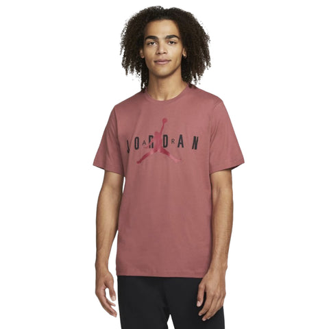Men's Jordan Canyon Rust Air Wordmark T-Shirt (CK4212 691)