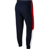 Men's Nike Navy/Red/White Sportswear Color Block Jogger (CU4377 451)
