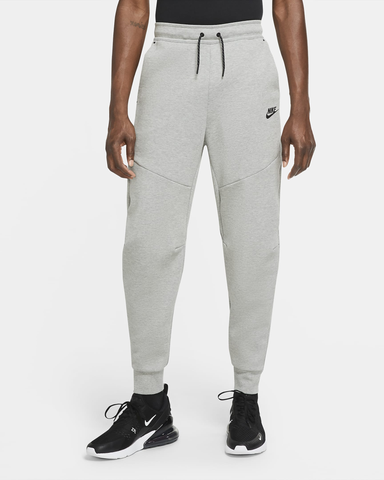 Men's Nike Sportswear Dark Grey Heather/Black Tech Fleece Jogger (CU4495 063)