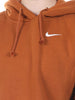 Women's Nike Sportswear Tawny/White Oversized Pullover Hoodie (CZ2590 290)