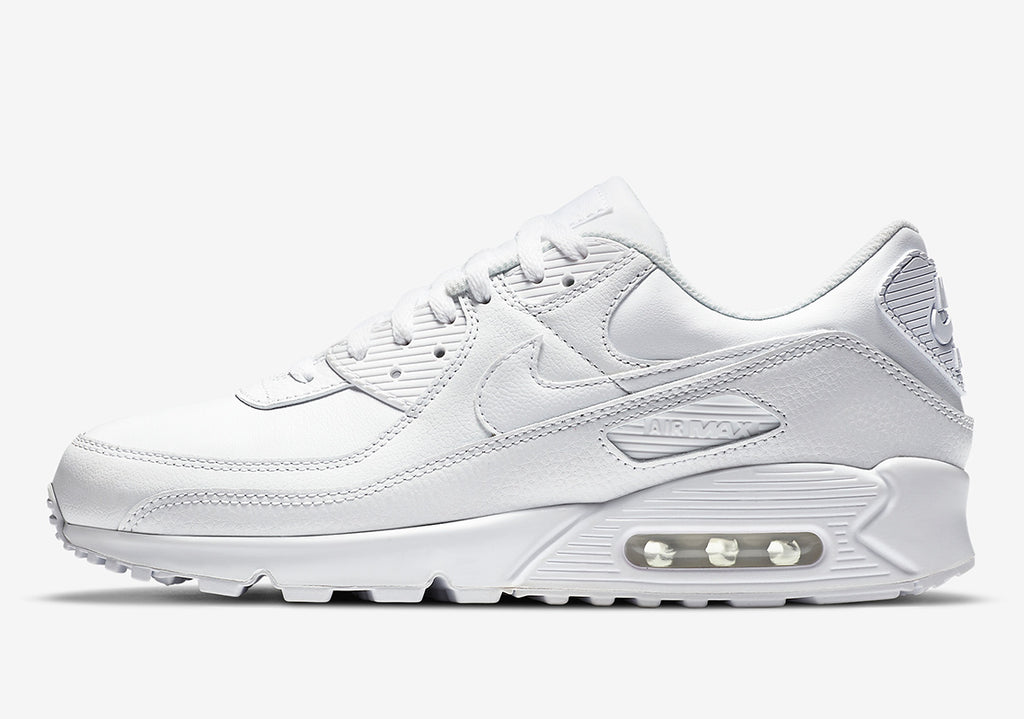 Men's Nike Air Max 90 LTR White/White-White (CZ5594 100)