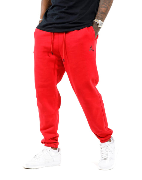 Men's Jordan Gym Red Essential Fleece Joggers