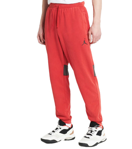 Men's Jordan Gym Red/Black Air Fleece Pants
