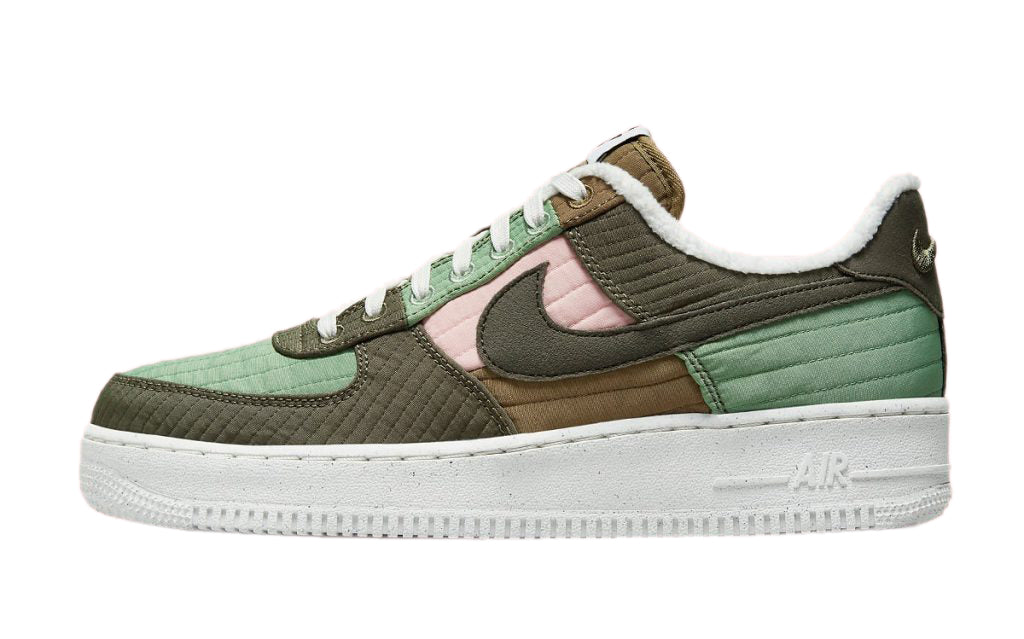 Men's Nike Air Force 1 '07 LX NN Oil Green/Sequoia-Medium Olive (DC8744 300)