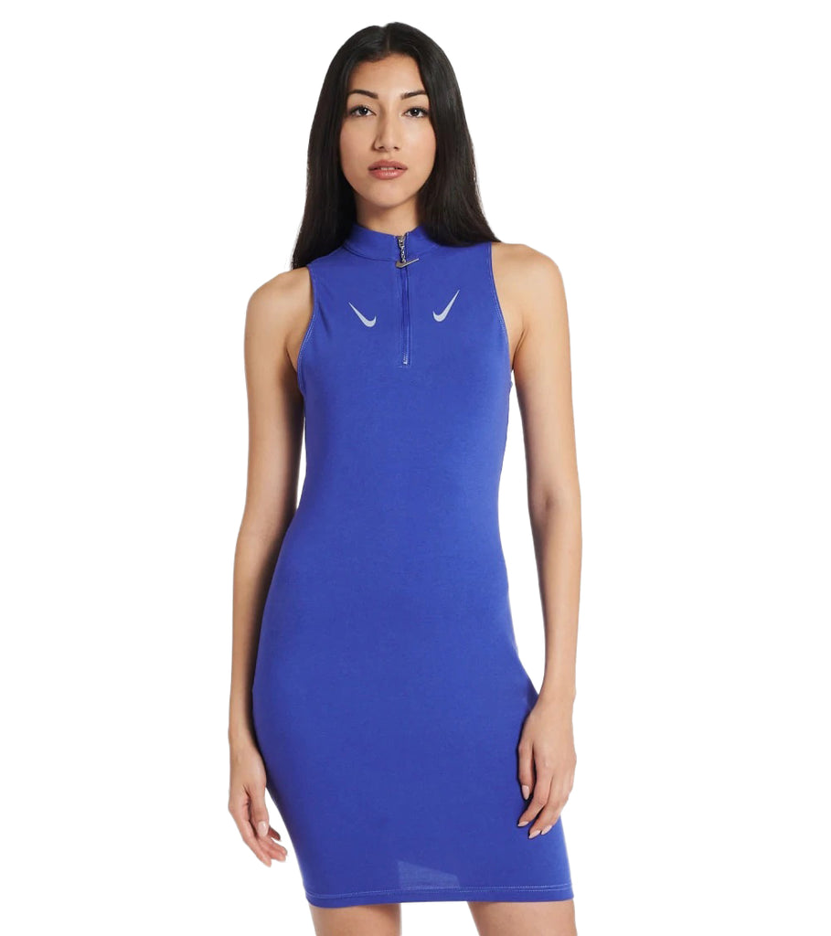 Womens Nike Lapis Swoosh Half Zip Dress