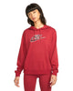 Women's Nike Sportswear Red/Animal Printed Leopard Graphic Futura Hoodie