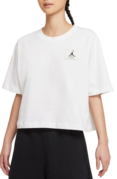 Women's Jordan White Essential Boxy T-Shirt (DD7054 100)
