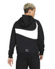 Men's Nike Black/White Sportswear Swoosh Tech Fleece Pullover Hoodie