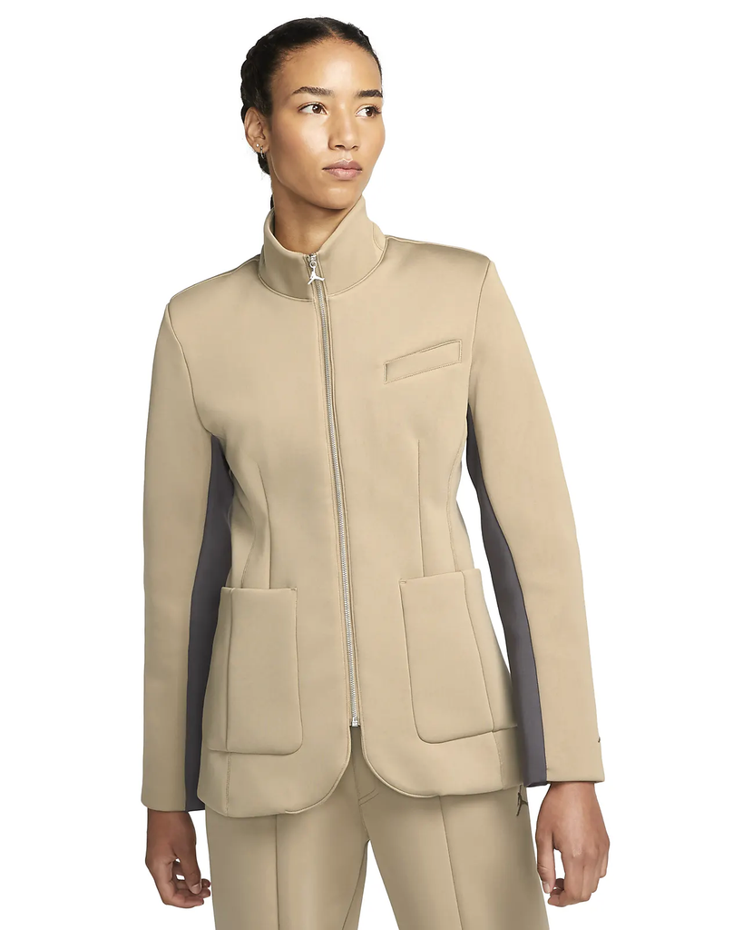 Women's Jordan Khaki/Thunder Grey Classics Capsule Suit Jacket