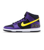 Men's Nike Dunk High EMB Lakers Black/Opti Yellow/Court Purple/Wht (DH0642 001)
