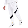 Men's Nike White/Black Sportswear Swoosh Tech Fleece Pants