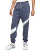 Men's Nike Navy Blue/White Sportswear Swoosh Tech Fleece Pants