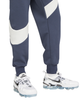 Men's Nike Navy Blue/White Sportswear Swoosh Tech Fleece Pants