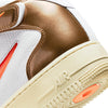 Men's Nike Air Force 1 Mid QS White/Total Orange-Ale Brown (DH5623 100)