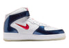 Men's Nike Air Force 1 Mid QS White/University Red (DH5623 101)