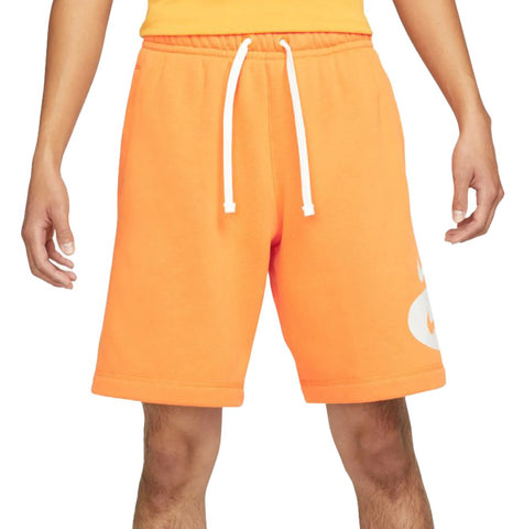 Men's Nike Orange Swoosh League Shorts