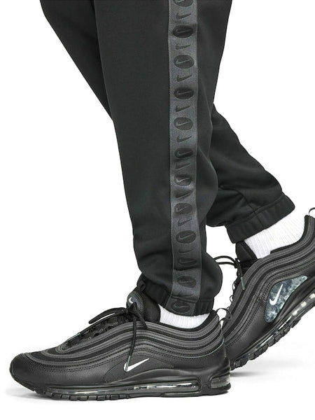 Men's Nike Black Sportswear Swoosh League Logo Track Pants (DM5477 010 ...