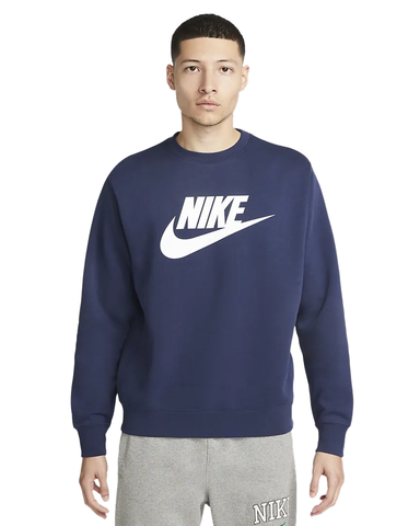 Men's Nike Midnight Navy Sportswear Graphic Crewneck Sweatshirt (DQ4912 410)