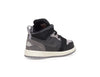Toddler's Jordan 1 Mid SE Craft Black/Cement Grey-Lt Graphite (DV0437 001)