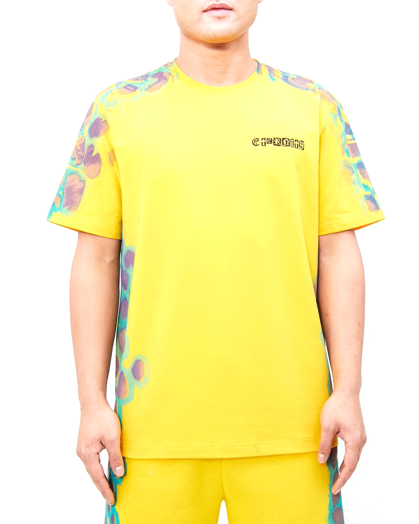 Eternity BC/AD Yellow Cheetah Print T-Shirt