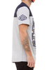 Rock Revival Grey Blue Short Sleeve Colorblock Camo RR Card T-Shirt