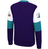 Mitchell & Ness Purple NBA Charlotte Hornets Perfect Season Crewneck Sweatshirt