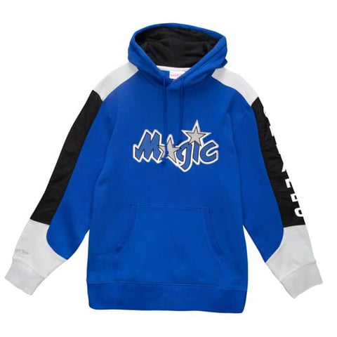 Mitchell & Ness Royal NBA Orlando Magic Fusion Fleece Hoodie