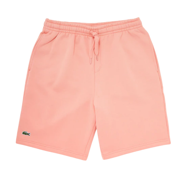 Men's Lacoste Pink Sport Tennis Fleece Shorts