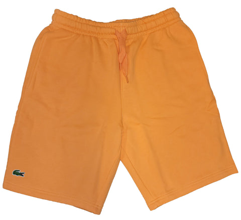 Men's Lacoste Pale Orange Sport Tennis Fleece Shorts