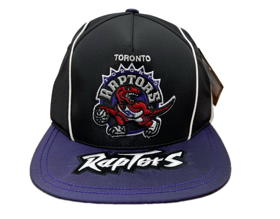 Mitchell & Ness Black/Purple NBA Toronto Raptors Freethrow HWC Snapback Hat - OSFA