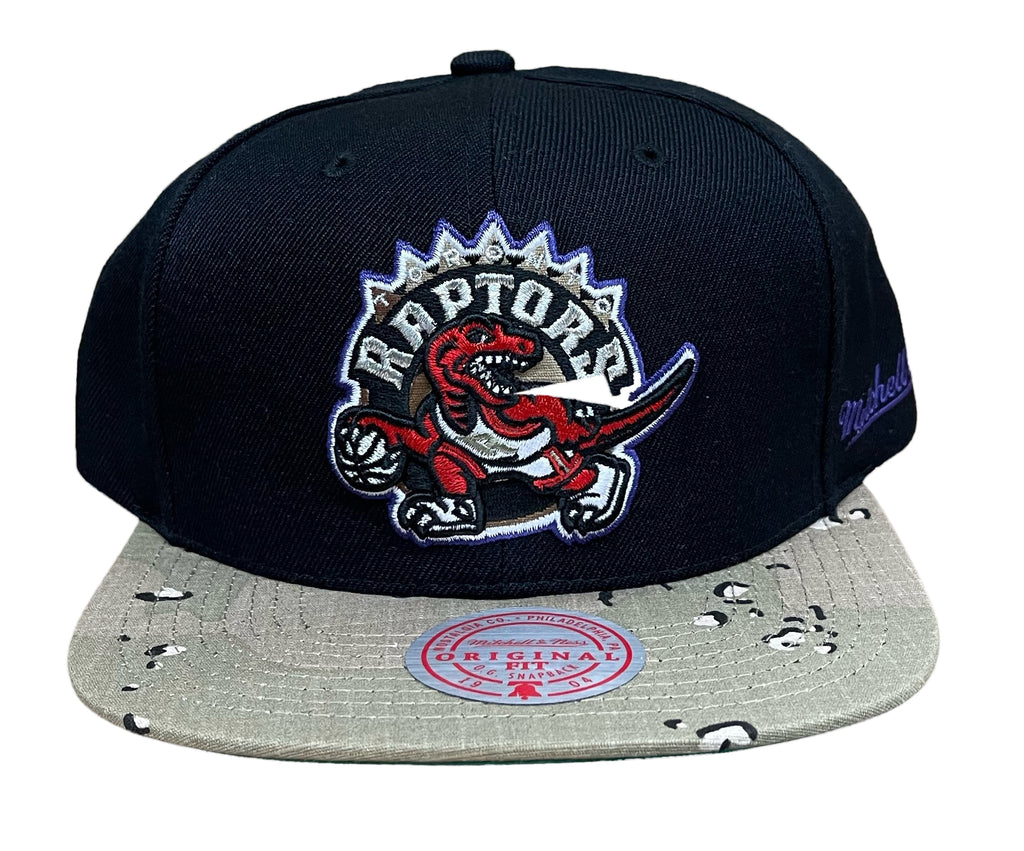 Men's Mitchell & Ness NBA Toronto Raptors Choco Camo Snapback - OSFA