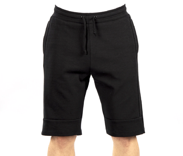 City Lab Black/Black Performance Fleece Shorts