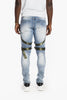 Men's Smoke Rise Malibu Blue/Olive Utility Fashion Jeans