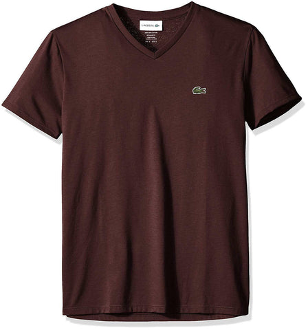 Lacoste Vertigo Short Sleeve Pima Cotton V-Neck Jersey T-Shirt