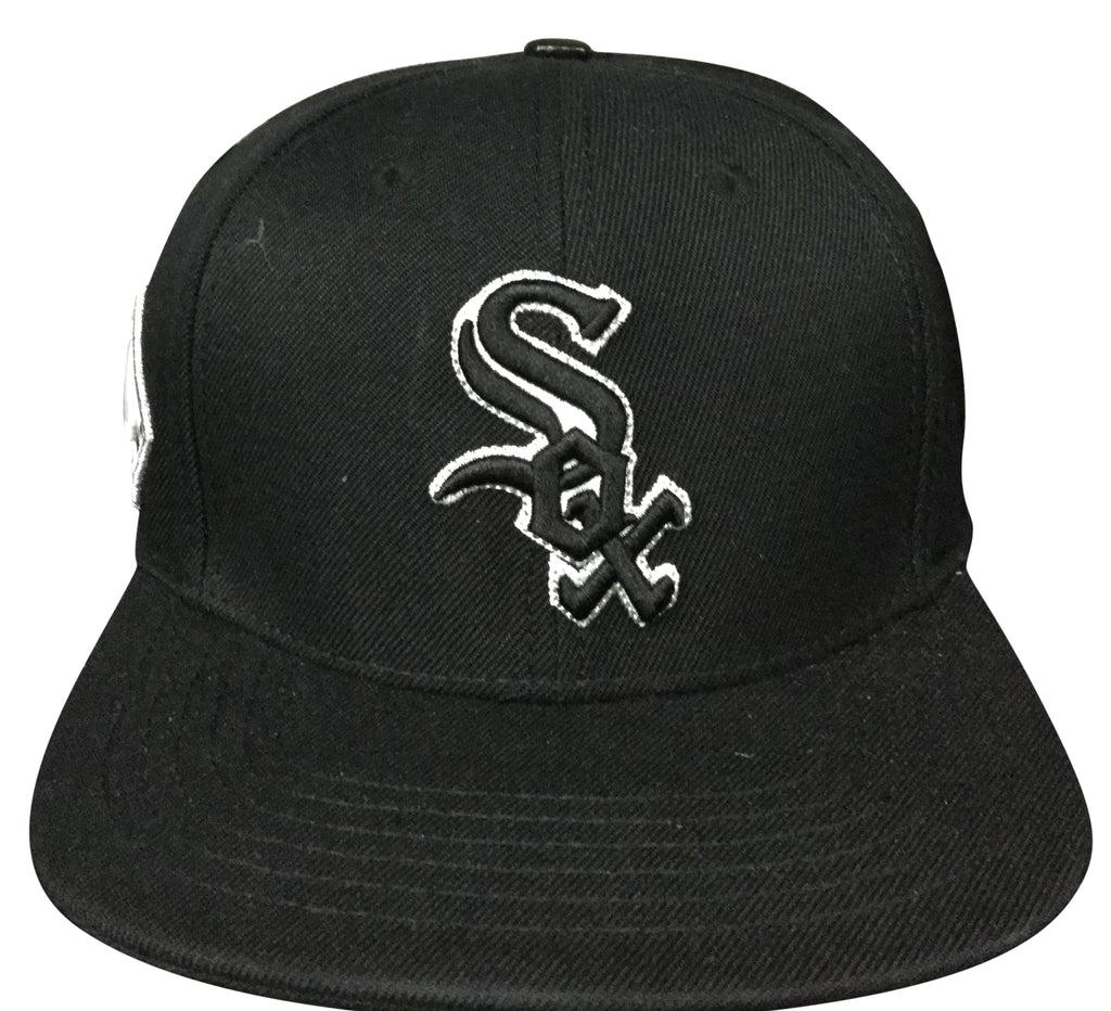 Men's Pro Standard Black MLB Chicago White Sox Logo Snapback - OSFA