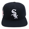 Men's Pro Standard Black MLB Chicago White Sox Logo 2005 World Series Snapback Hat - OSFA