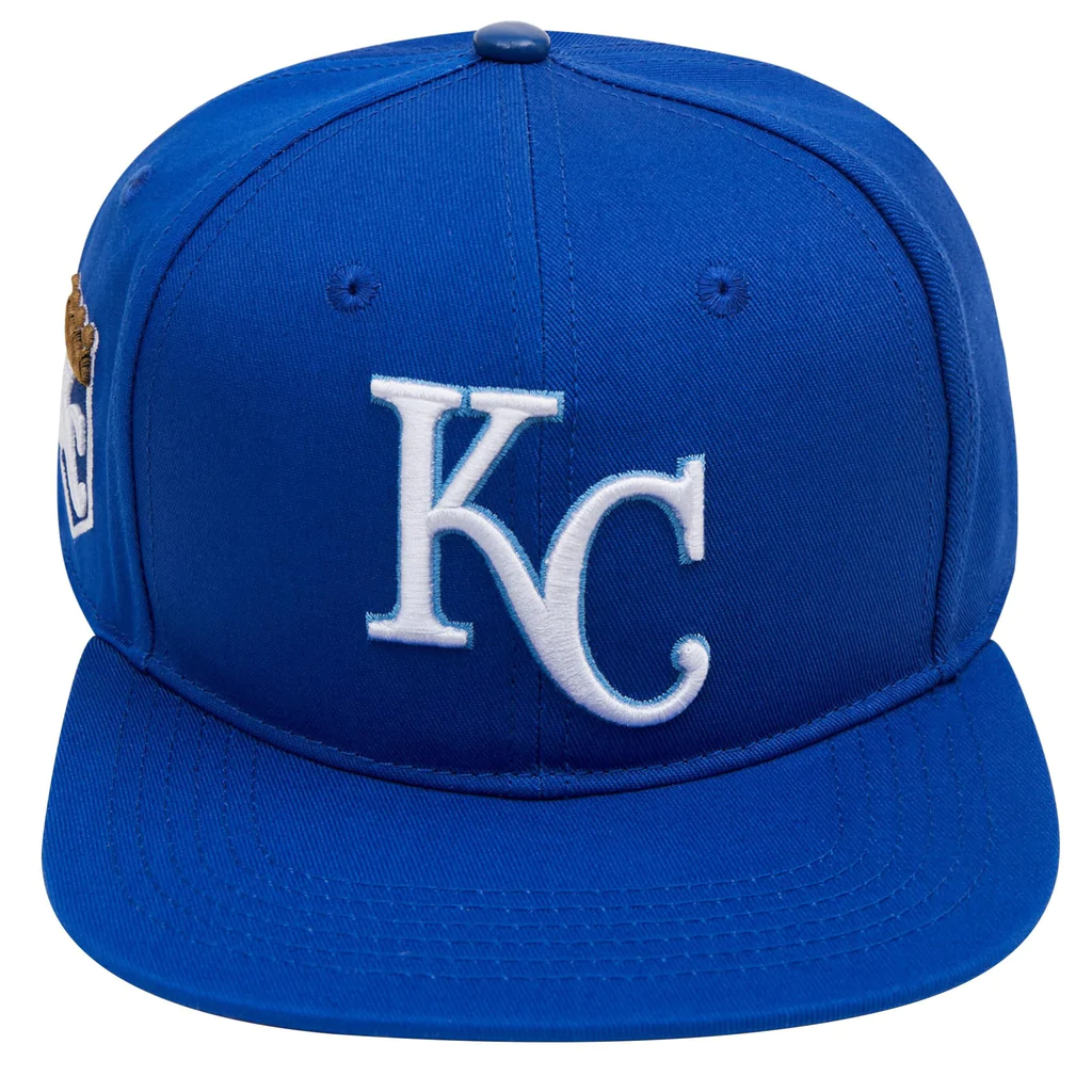 Men's Pro Standard Royal Blue MLB Kansas City Royals Logo Snapback Hat –  The Spot for Fits & Kicks