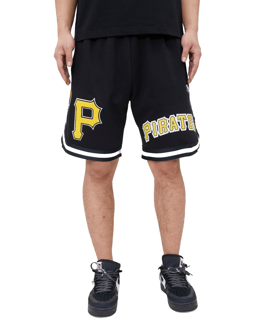 Men's Pro Standard Black MLB Pittsburgh Pirates Pro Team Shorts