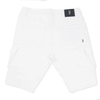 Makobi White Denim Cargo Shorts