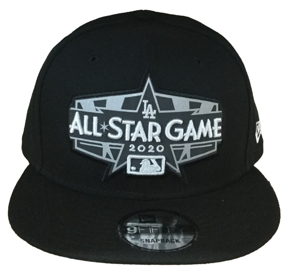 Men's New Era 9Fifty Black MLB Los Angeles Dodgers All Star Game Snapback - OSFM