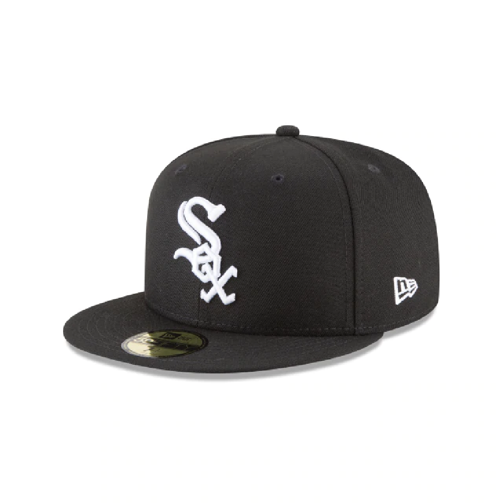New Era 59Fifty Black/White MLB Chicago White Sox Fitted (11591167)