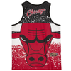 Mitchell & Ness Scarlet NBA Chicago Bulls Jumbotron Mesh Tank
